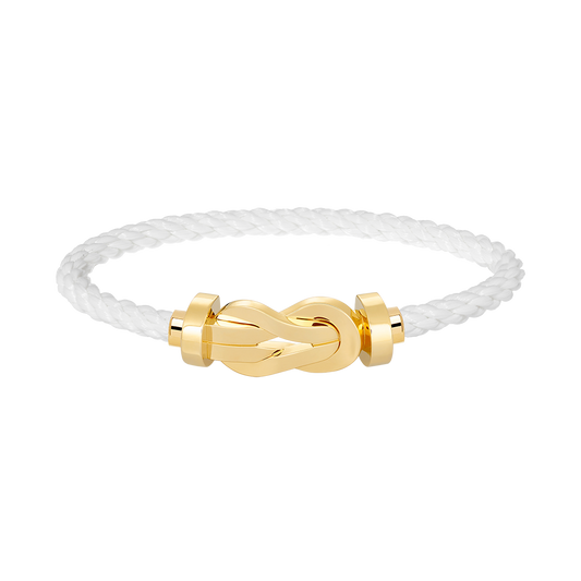 [Topon Jewelry]CHANCE LARGE 8 FIGURE BUCKLE NO DIAMOND BRACELET GOLD