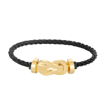 [Topon Jewelry]CHANCE LARGE 8 FIGURE BUCKLE NO DIAMOND BRACELET GOLD