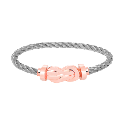 [Topon Jewelry]CHANCE LARGE 8 FIGURE BUCKLE NO DIAMOND BRACELET ROSE GOLD