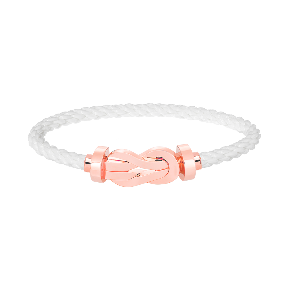 [Topon Jewelry]CHANCE LARGE 8 FIGURE BUCKLE NO DIAMOND BRACELET ROSE GOLD