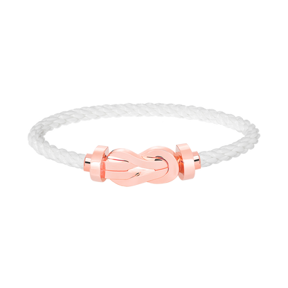 [Topon Jewelry]CHANCE LARGE 8 FIGURE BUCKLE NO DIAMOND BRACELET ROSE GOLD