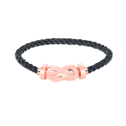 [Topon Jewelry]CHANCE LARGE 8 FIGURE BUCKLE NO DIAMOND BRACELET ROSE GOLD