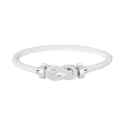 [Topon Jewelry]CHANCE LARGE 8 FIGURE BUCKLE NO DIAMOND BRACELET SILVER