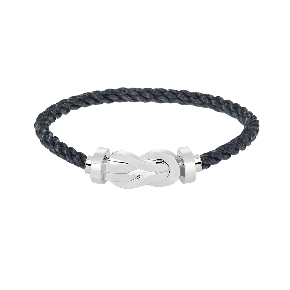 [Topon Jewelry]CHANCE LARGE 8 FIGURE BUCKLE NO DIAMOND BRACELET SILVER