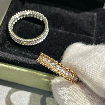 [Topon Jewelry]PERLEE DIAMOND ROSE GOLD RING