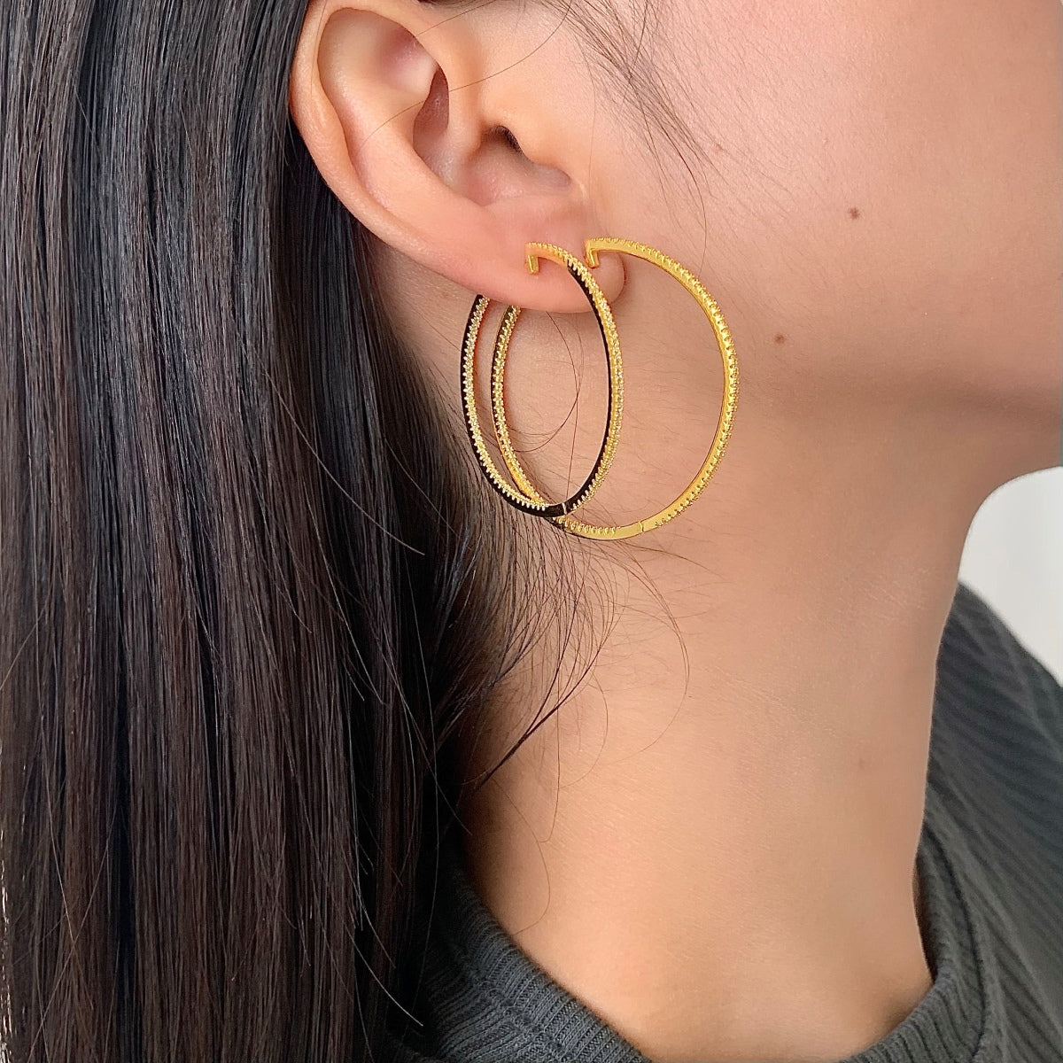 Popular Large Hoop Earrings