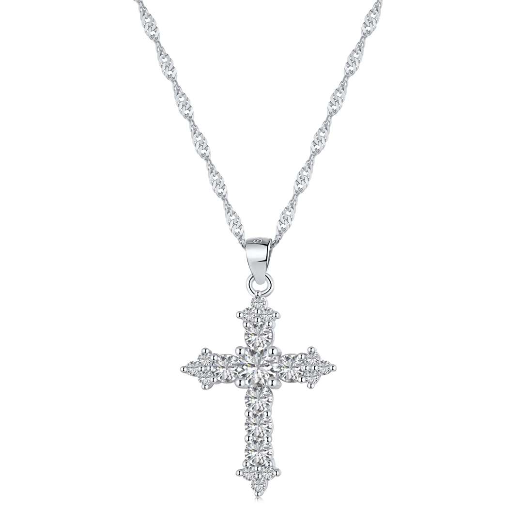 Delicate Cross Shape Necklace