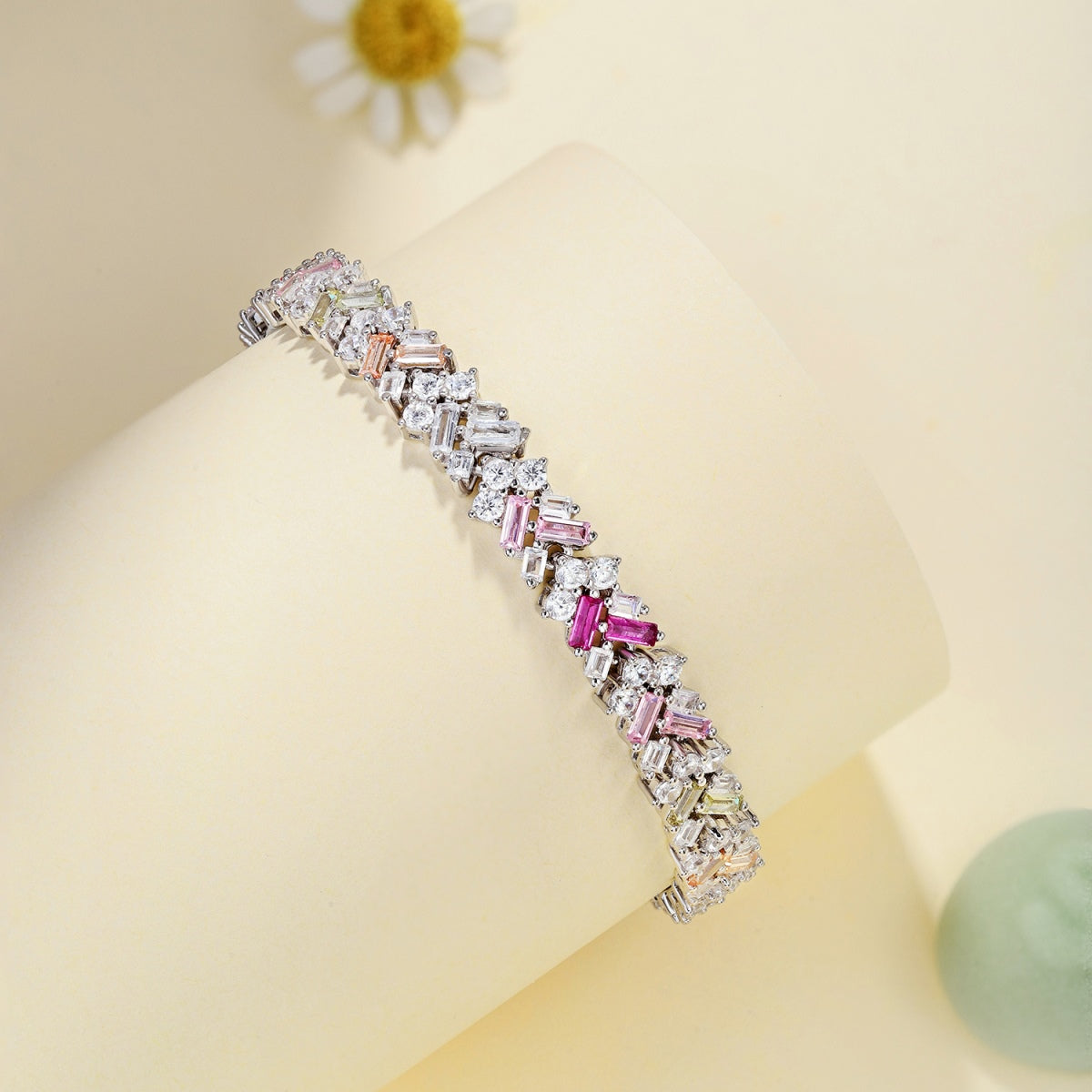 Dazzling Unique Multi Shape Daily Bracelet