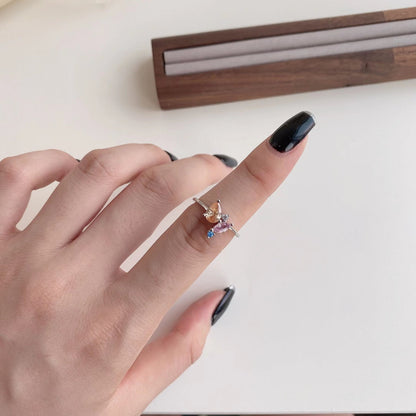 Radiant Colorful Multi Cut Daily Ring