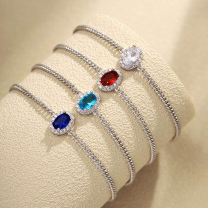 Exquisite Oval Shape Bracelet