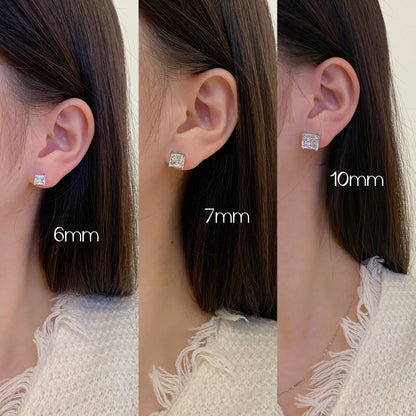 Delicate Square Shape Earrings