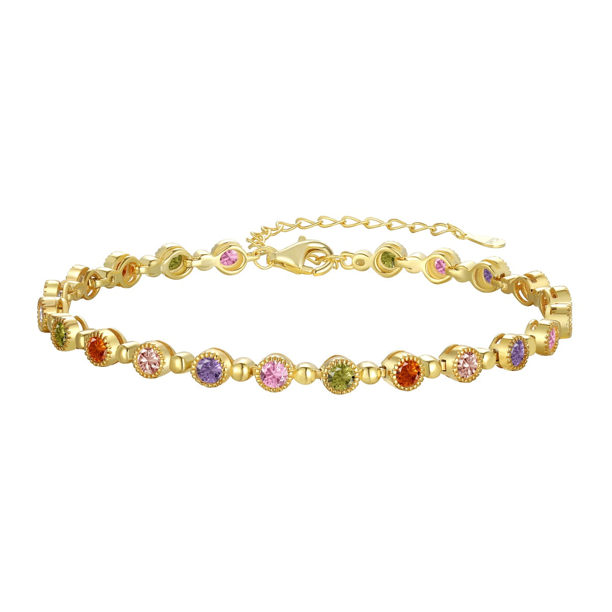 Sparkling Exquisite Round Cut Party Bracelet