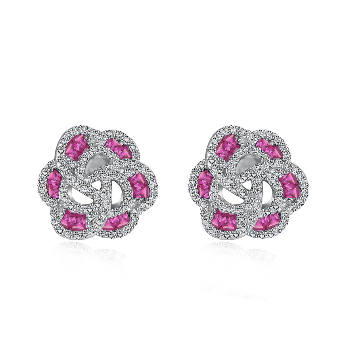 Exquisite Flower Shape Daily Earrings