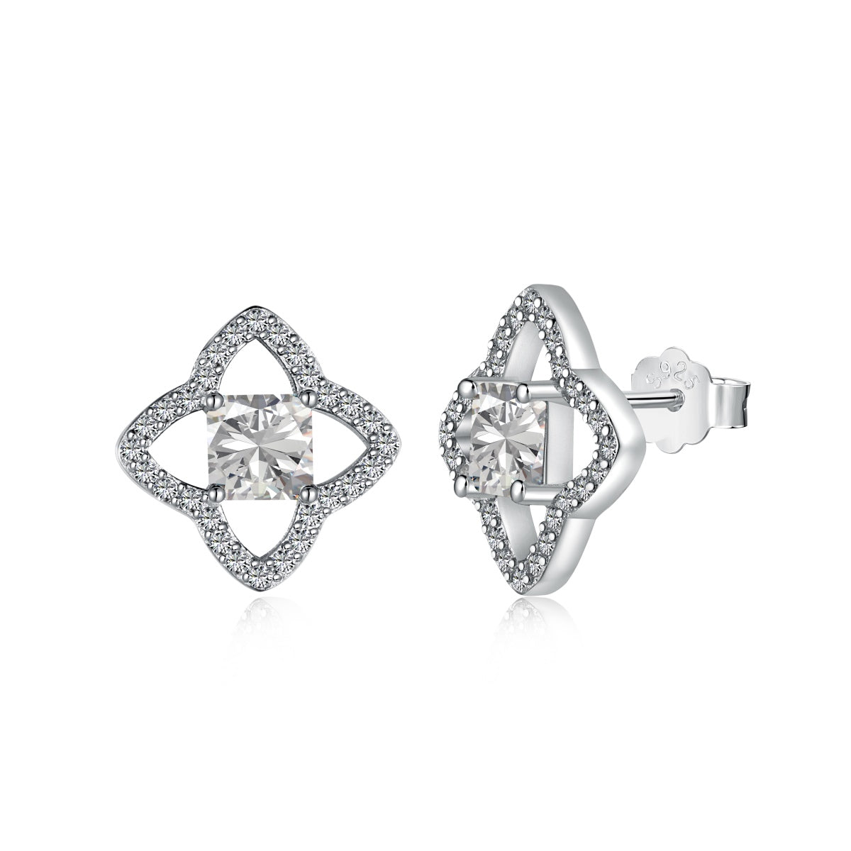 Elegant Star Shape Princess Cut Daily Earrings