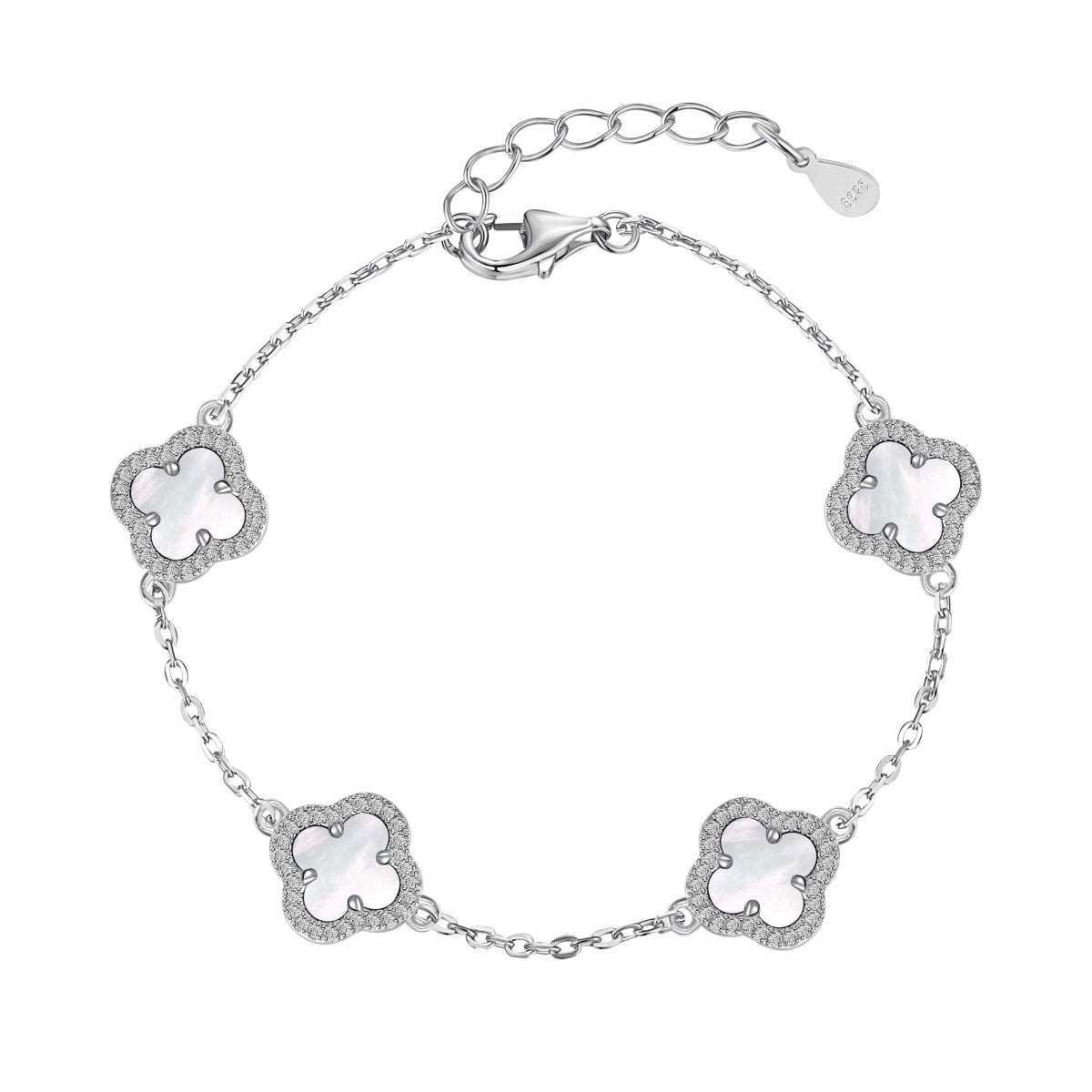 Four-Leaf Clover Exquisite Bracelet