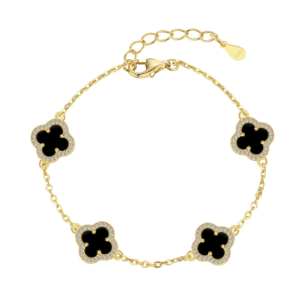 Four-Leaf Clover Exquisite Bracelet