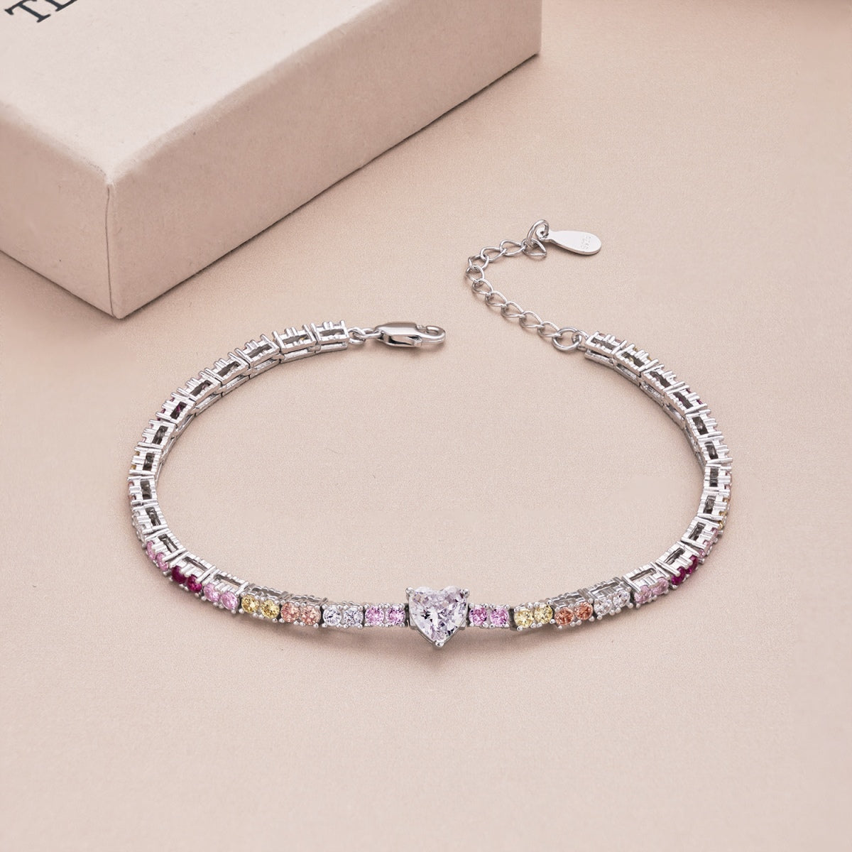 Delicate Romantic Heart Shape Lover Bracelet