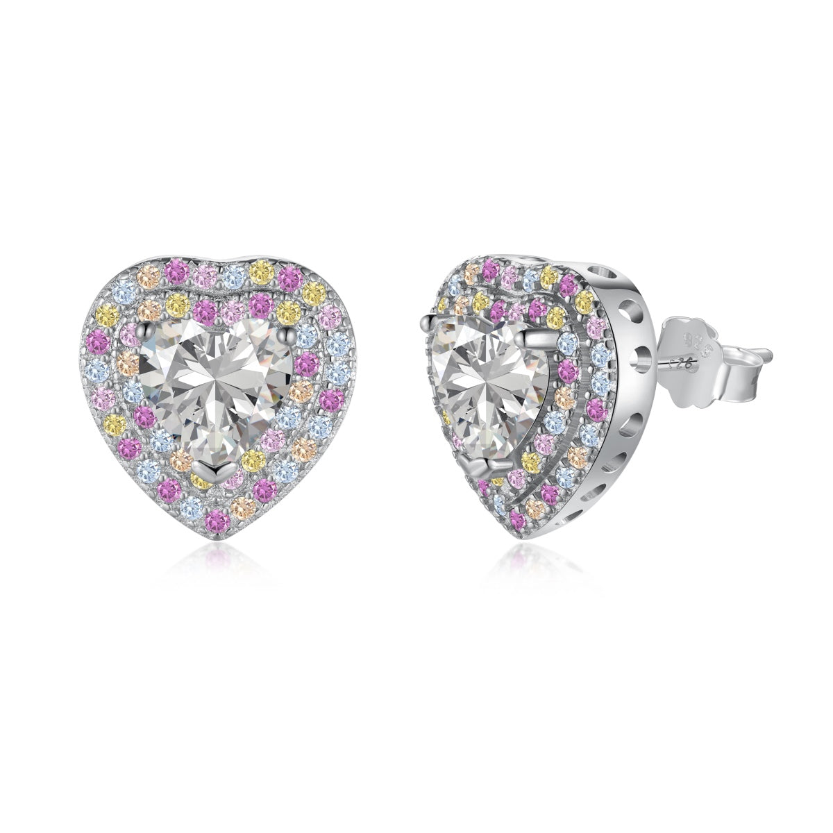 Dazzling Heart Shape Lover Earrings