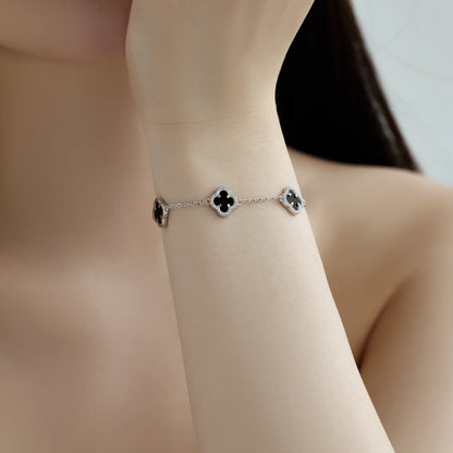 Four-Leaf Clover Exquisite Bracelet