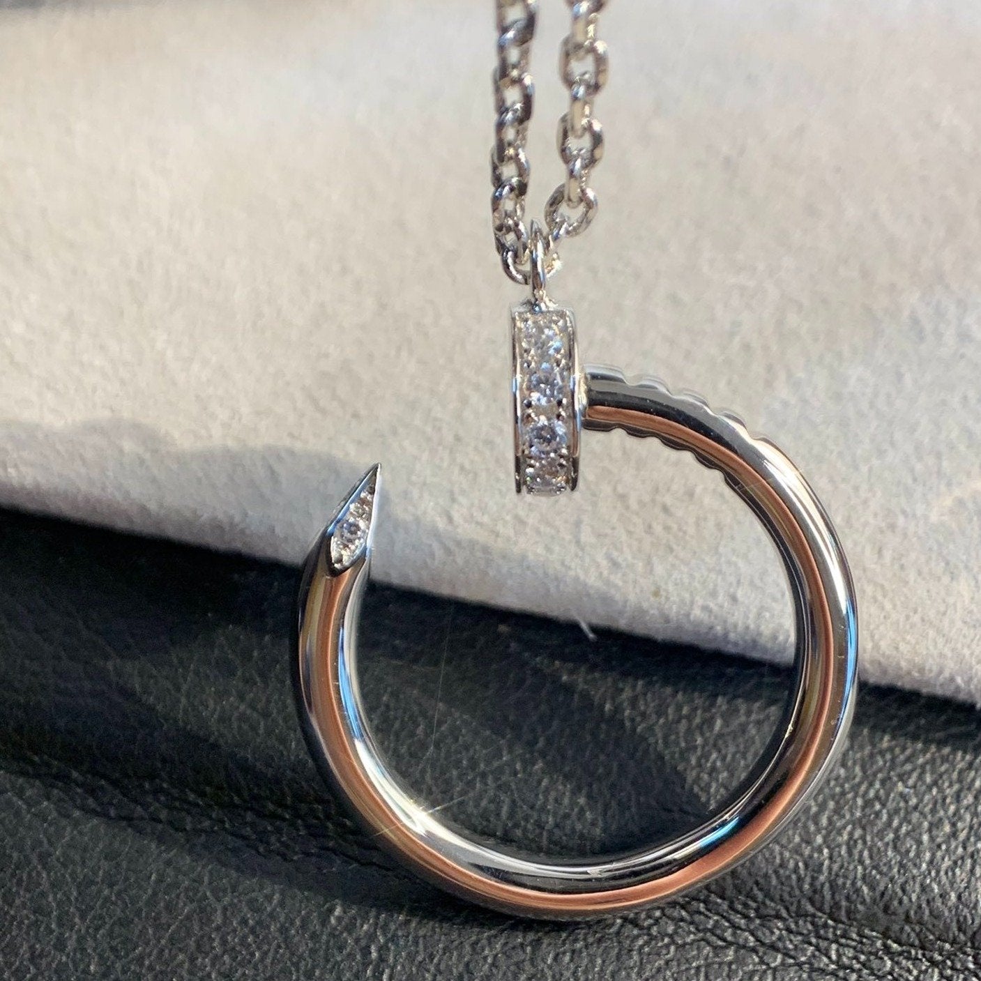 [Topon]JUSTE NECKLACE SILVER