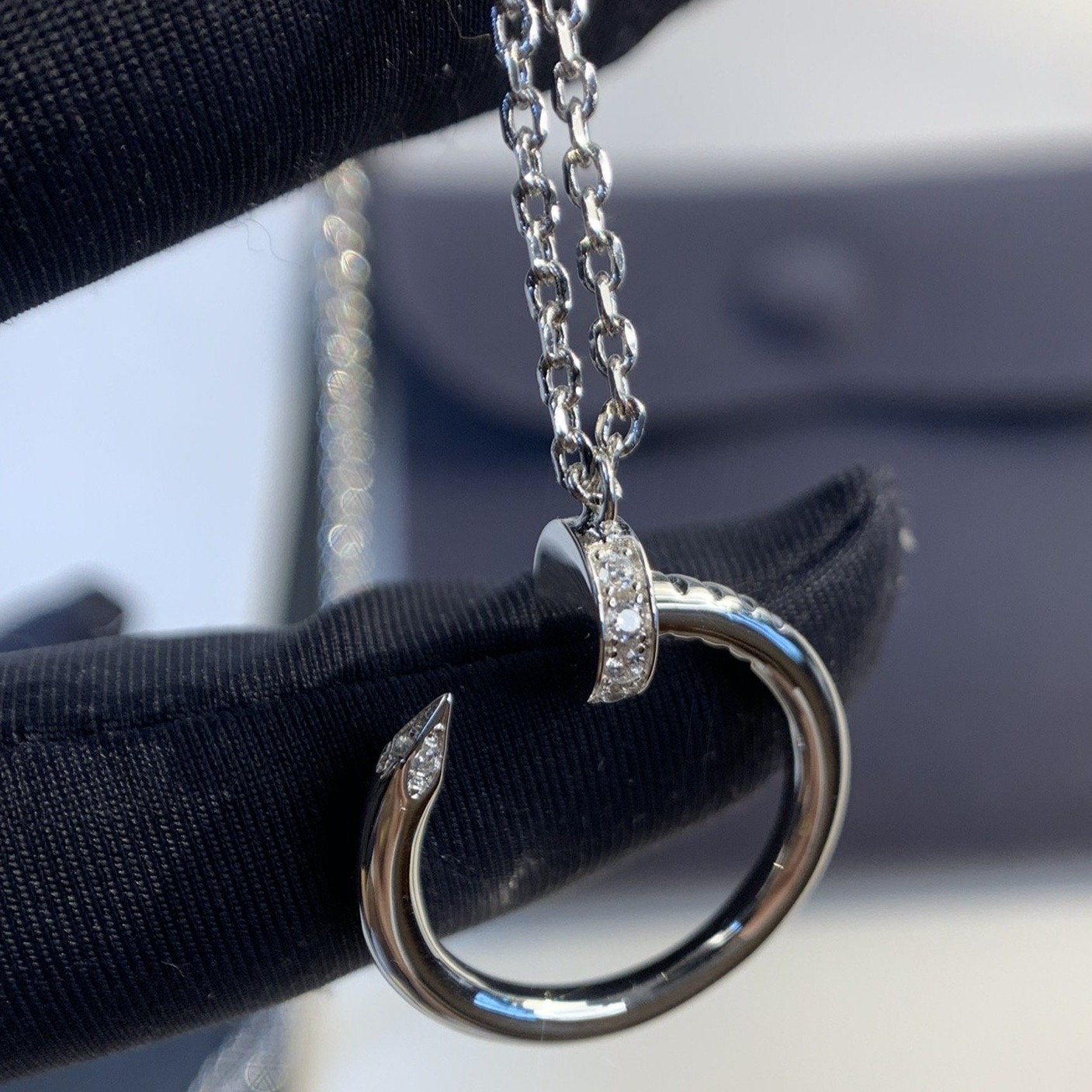 [Topon Jewelry]JUSTE NECKLACE SILVER