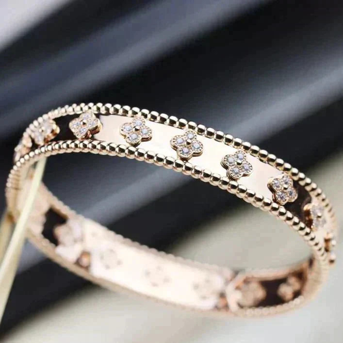 [Topon]CLOVER BRACELET 8MM DIAMONDS