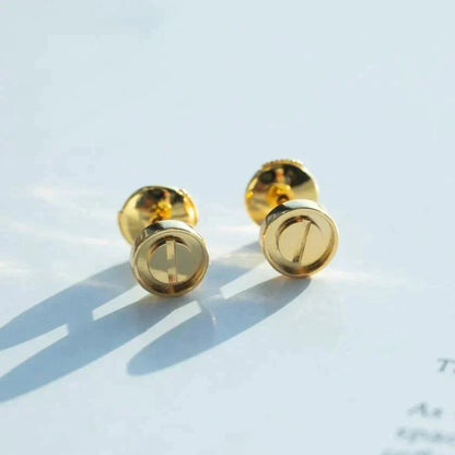 [Topon]LOVE EARRINGS GOLD 10MM