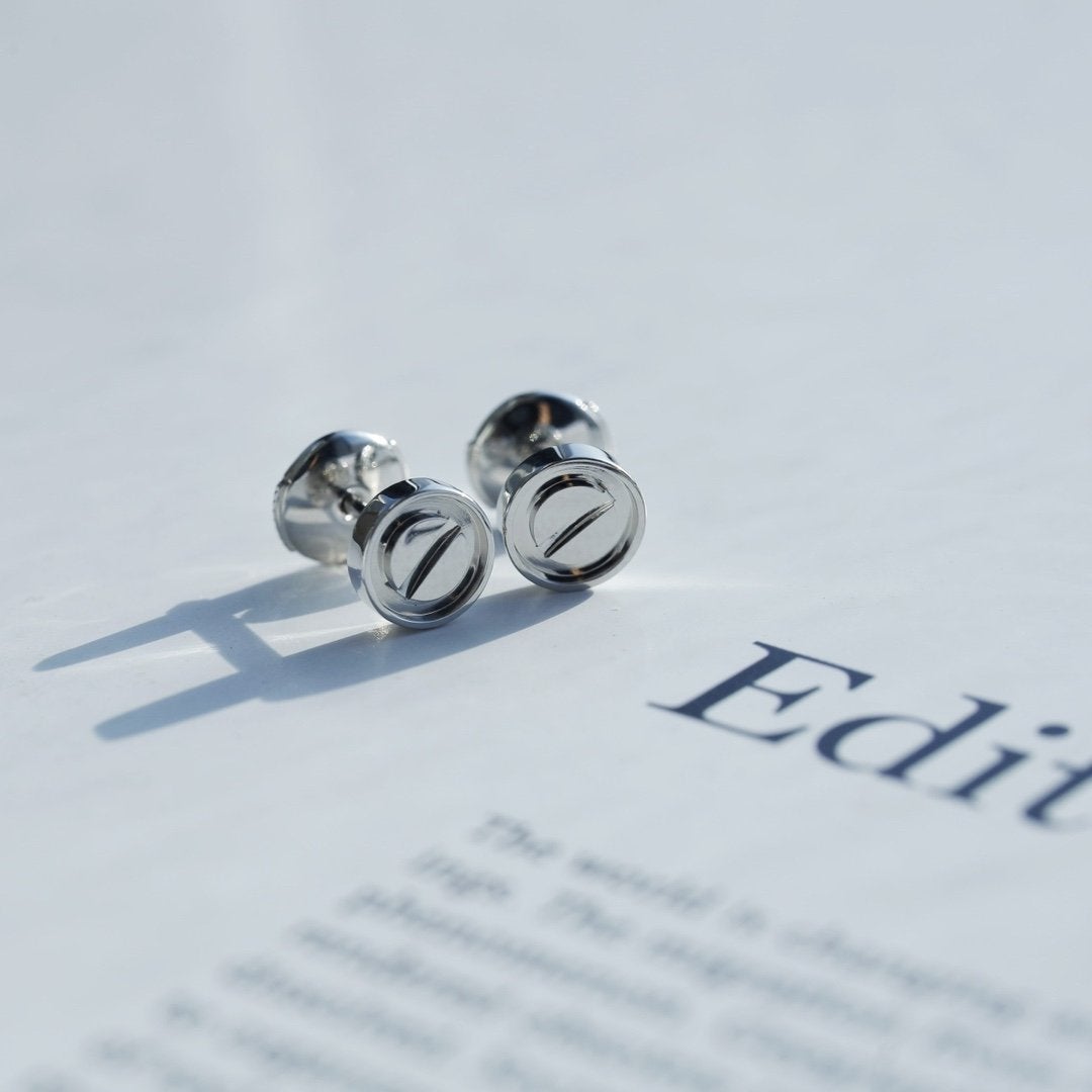 [Topon Jewelry]LOVE EARRINGS SILVER 10MM