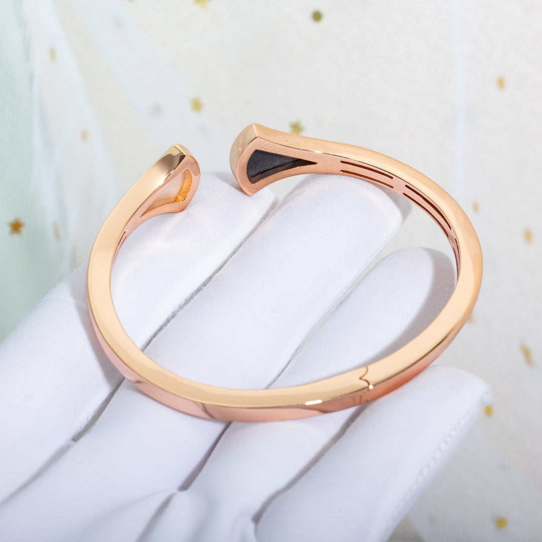 [Topon Jewelry]DREAM BRACELET OPEN PINK GOLD MOP