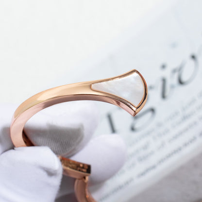 [Topon Jewelry]DREAM BRACELET OPEN PINK GOLD MOP