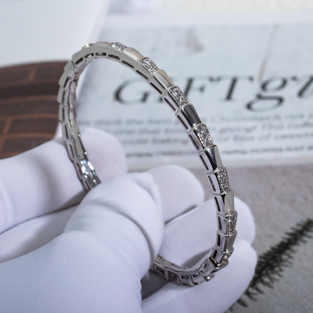 [Topon Jewelry]SERPENTI BRACELET SILVER DIAMOND