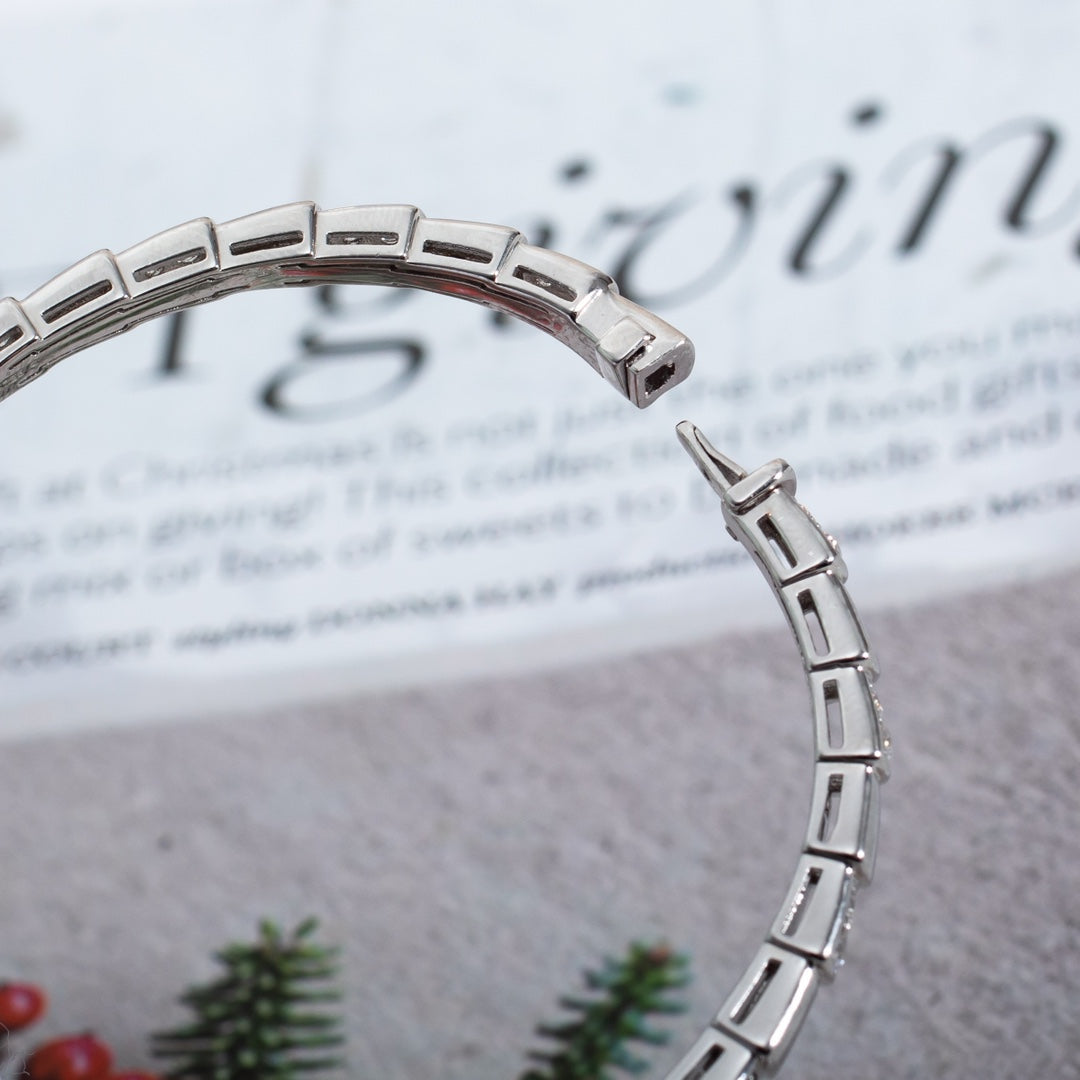 [Topon Jewelry]SERPENTI BRACELET SILVER DIAMOND