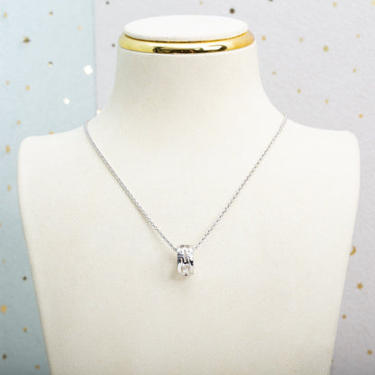 [Topon Jewelry]PARENTESI NECKLACE SILVER