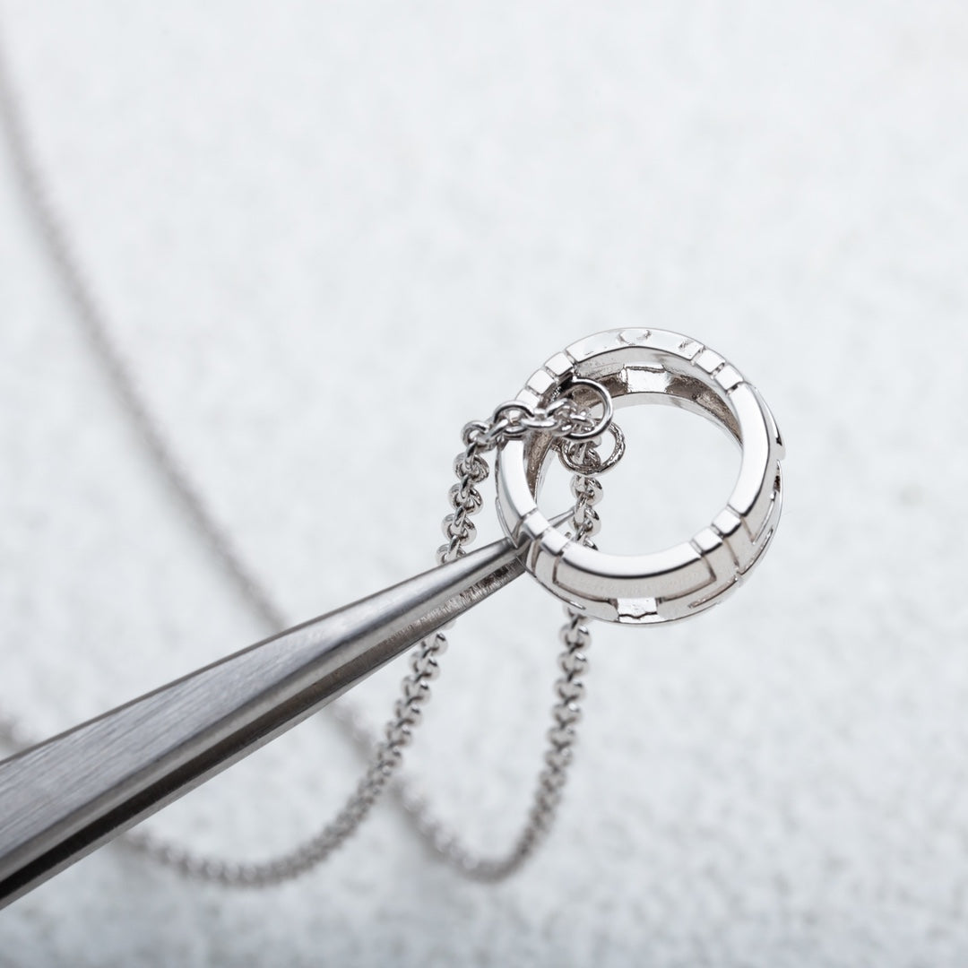 [Topon Jewelry]PARENTESI NECKLACE SILVER