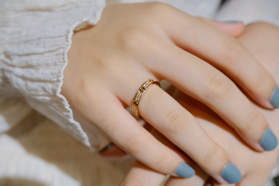 [Topon Jewelry]LOVE RING 2.65MM DIAMOND