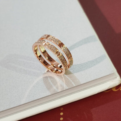 [Topon Jewelry]LOVE RING 2.65MM DIAMOND