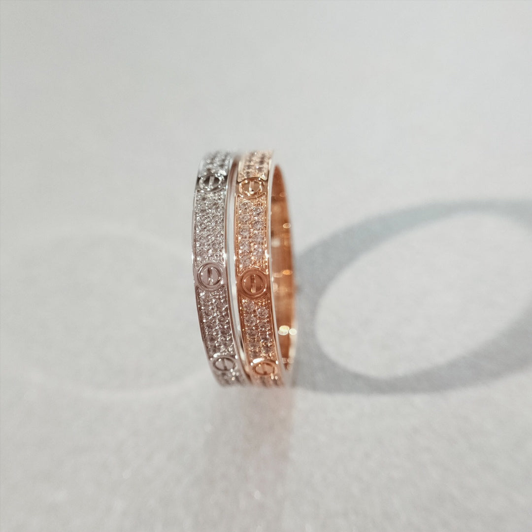 [Topon Jewelry]LOVE RING 2.65MM DIAMOND