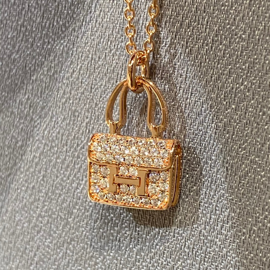 [Topon]CONSTANCE PEDANT DIAMOND NECKLACE