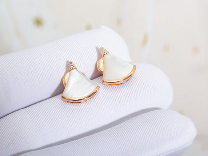 [Topon Jewelry]DIVAS DREAM EARRINGS PINK GOLD