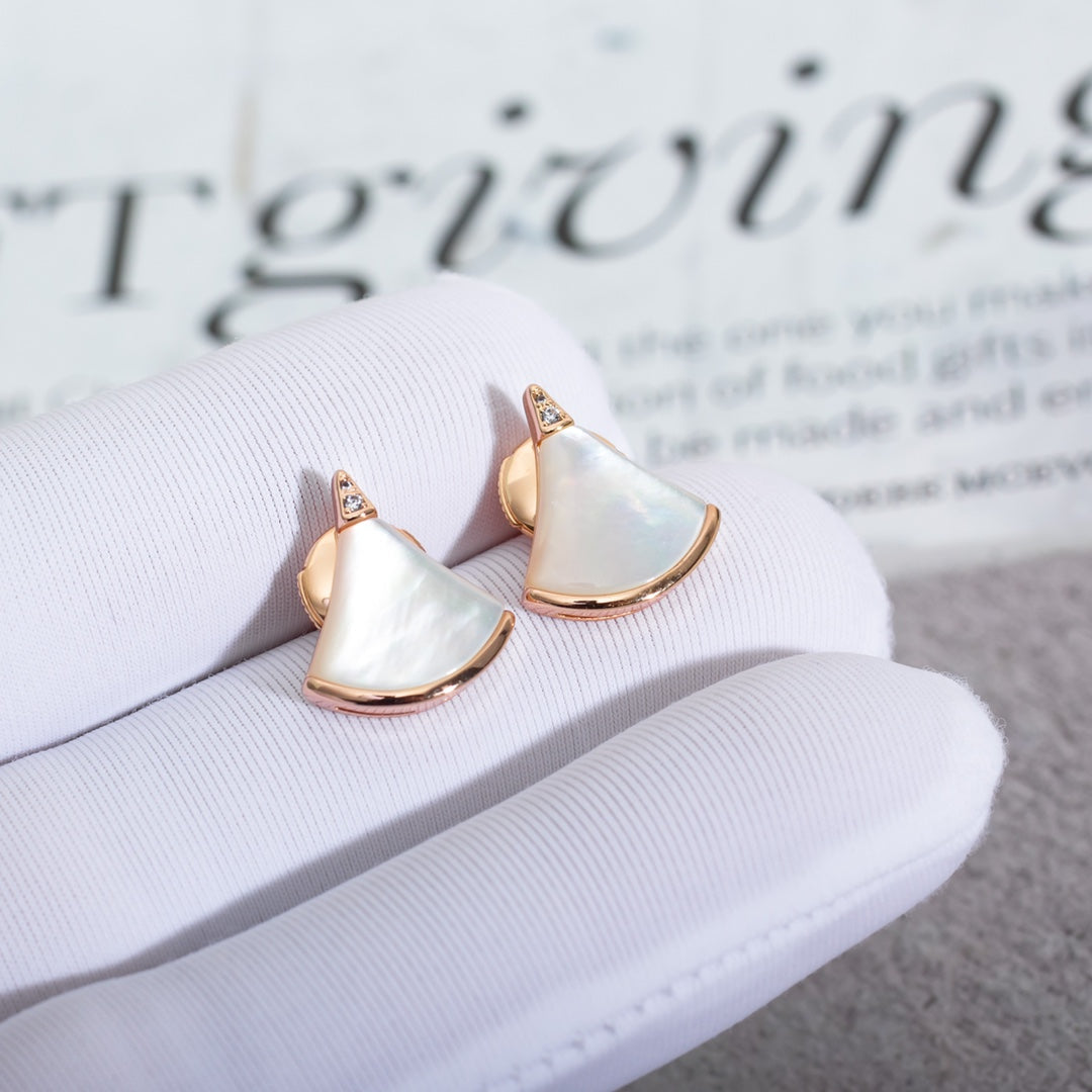 [Topon Jewelry]DIVAS DREAM EARRINGS PINK GOLD