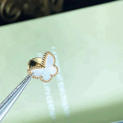 [Topon Jewelry]SWEET BUTTERFLY MOP EARSTUDS