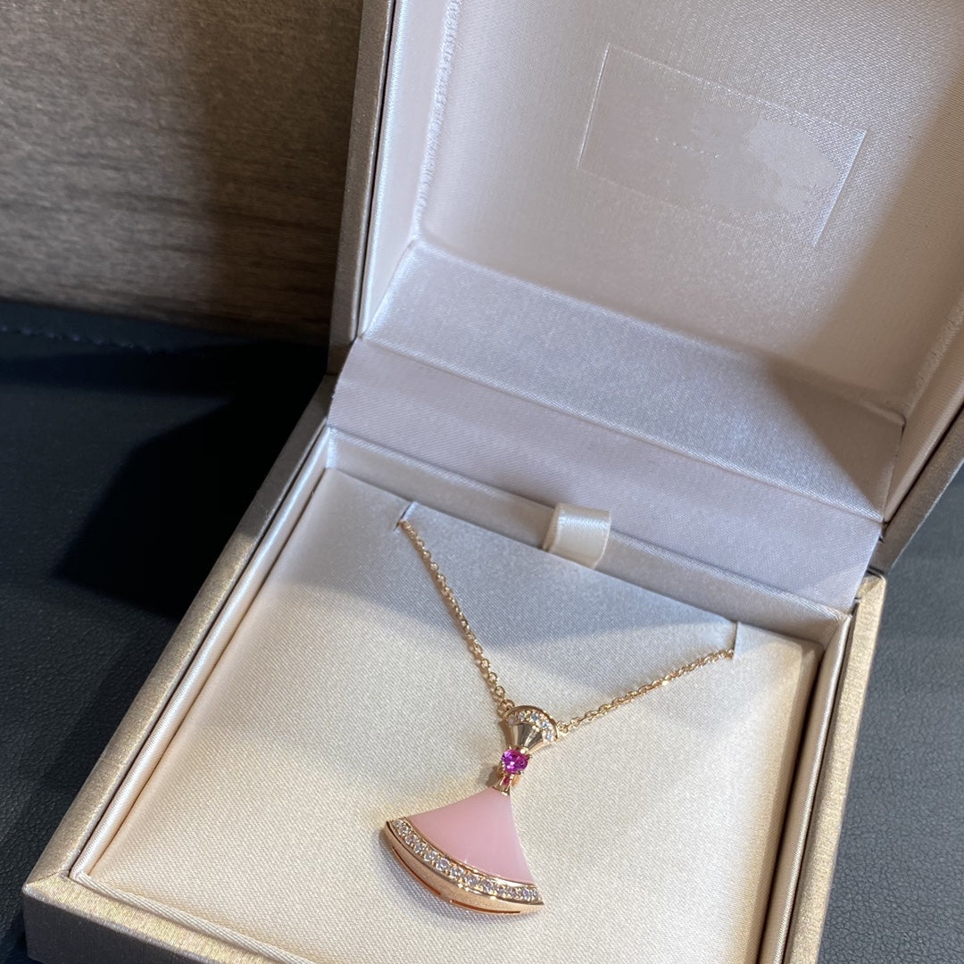 [Topon Jewelry]DREAM NECKLACE PINK OPAL