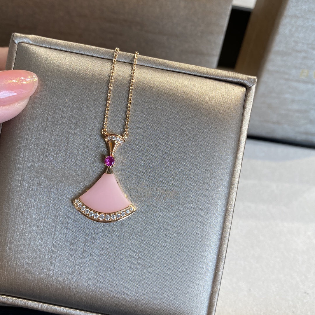 [Topon Jewelry]DREAM NECKLACE PINK OPAL