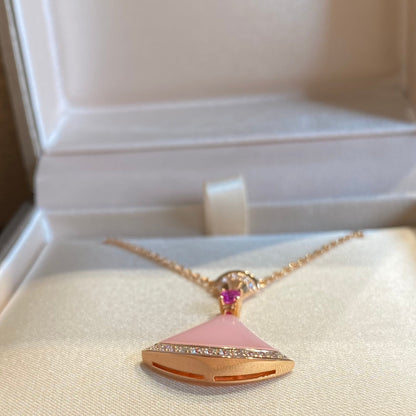 [Topon Jewelry]DREAM NECKLACE PINK OPAL