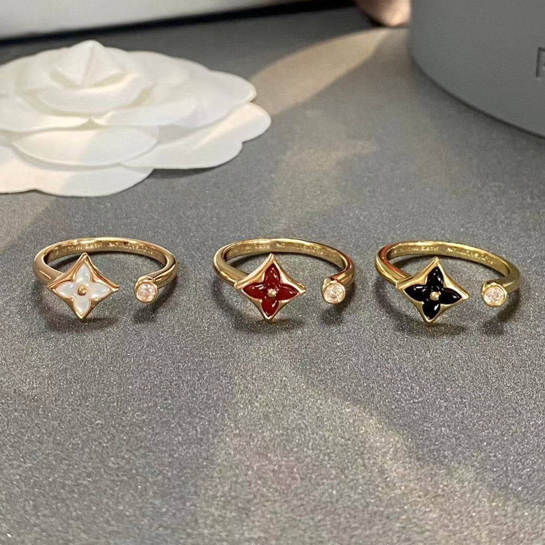 [Topon]STAR 1 DIAMOND OPEN RING