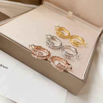 [Topon Jewelry]SERPENTI EARRINGS DIAMOND