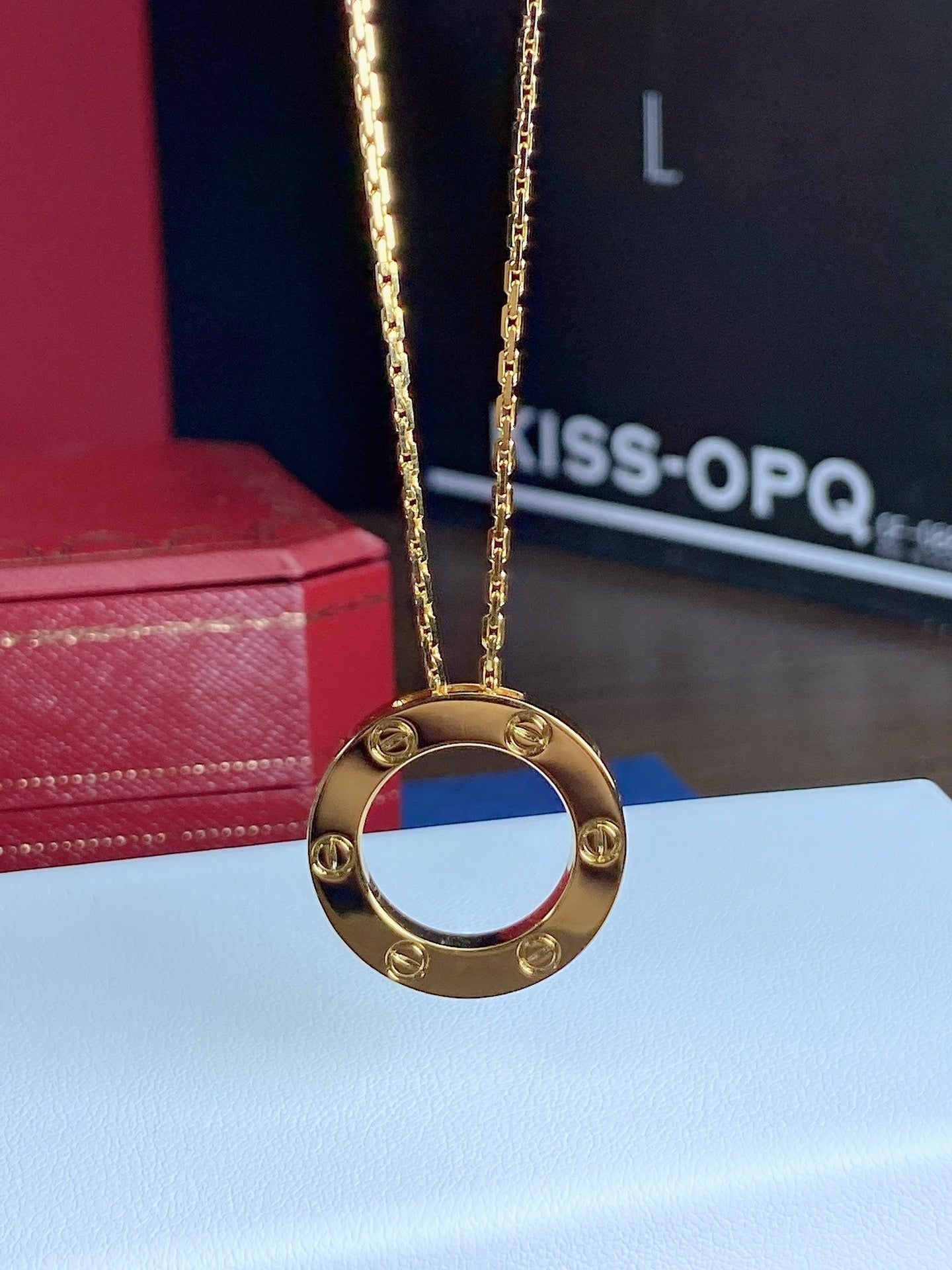 [Topon Jewelry]LOVE NECKLACE 16MM