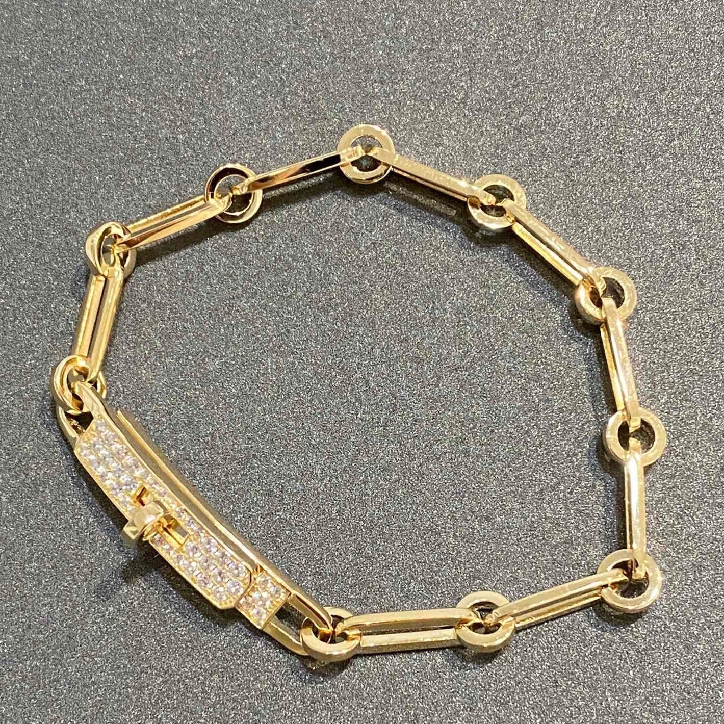 [Topon]CHAINE BRACELET SMALL MODEL DIAMOND