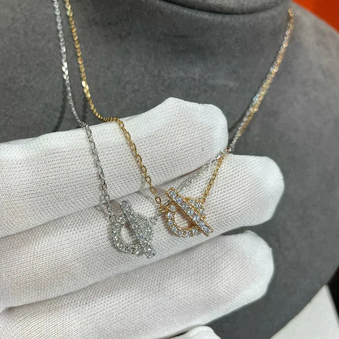 [Topon Jewelry]ECHAPEE NECKLACE DIAMOND