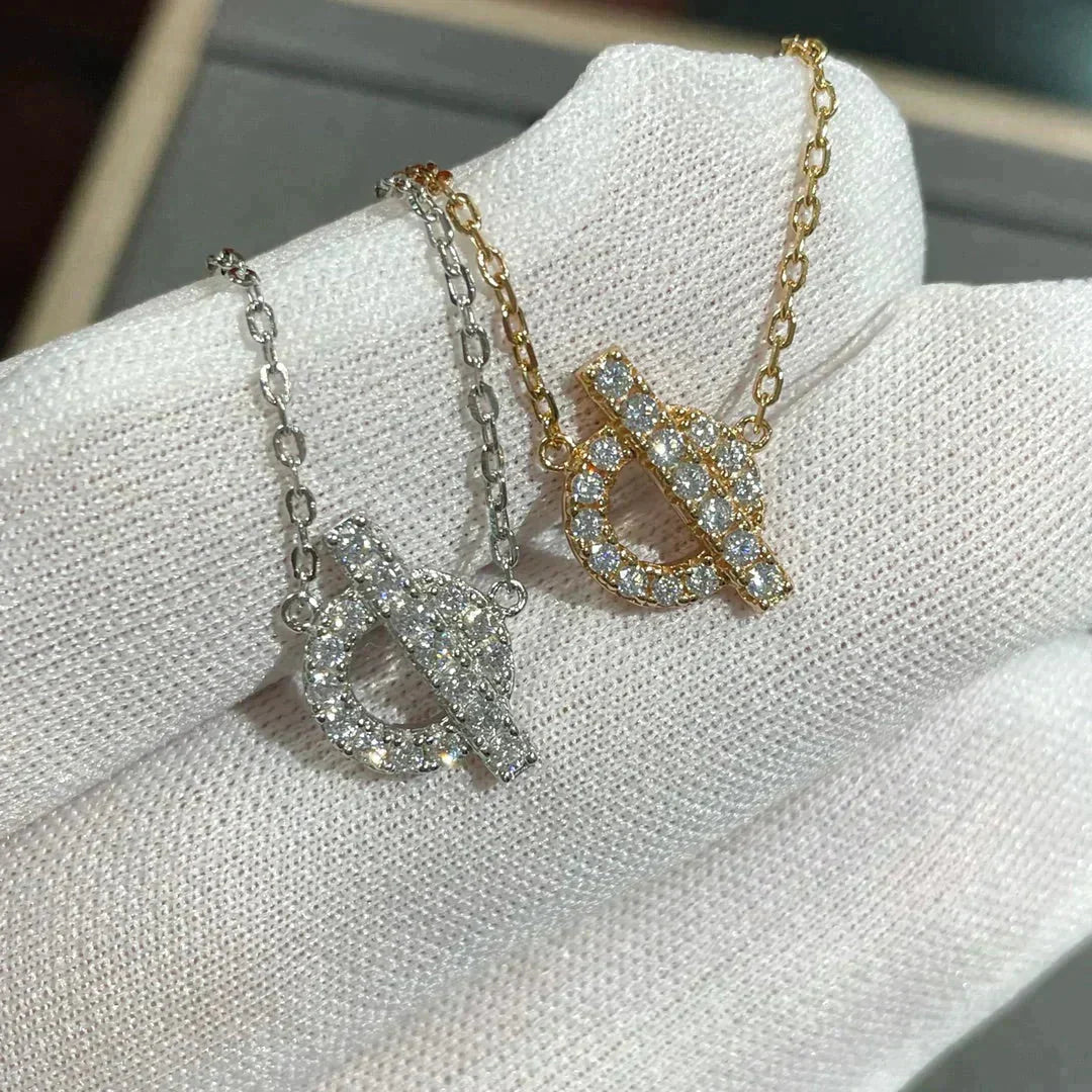 [Topon Jewelry]ECHAPEE NECKLACE DIAMOND